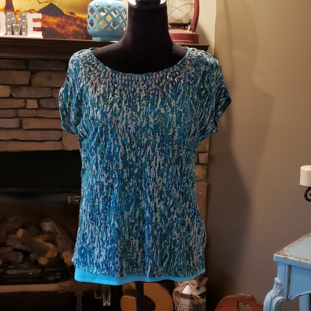 Ruby Rd. Short Sleeve Top